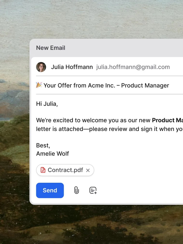 Candidate communication in Join