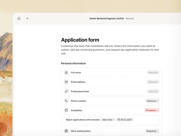 Auto-tag settings in Join showing applicants routed by source board and screening-question pass/fail